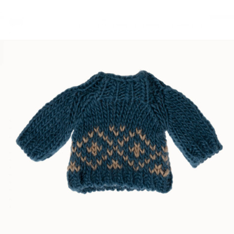 PULL TRICOTE POUR PAPA SOURIS MAILEG PULL TRICOTE POUR PAPA SOURIS MAILEG