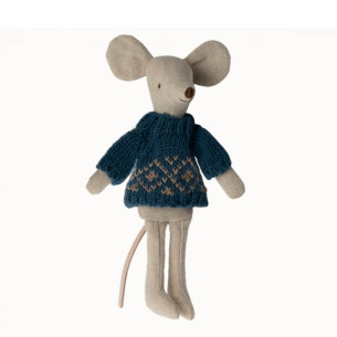 KNITTED SWEATER FOR DAD MOUSE MAILEG 2