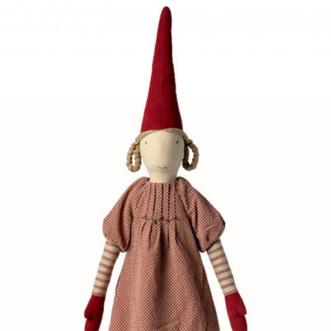 MEGA LUTIN DE NOEL 105 cm Taille 6 PIXY FILLE MAILEG