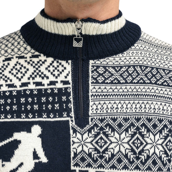 HISTORY MAN SWEATER DALE OF NORWAY 100% norvegian wool Soft yarn