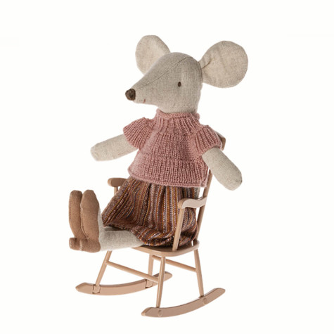 MINIATURE ROCKING CHAIR MOUSE MAILEG MINIATURE ROCKING CHAIR MOUSE MAILEG