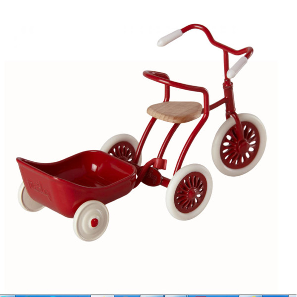 CHARIOT TRICYCLE rouge POUR SOURIS MAILEG ULTIMA THULE