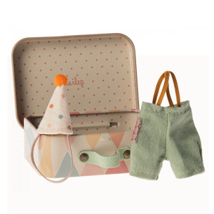 TENUE CLOWN DS VALISETTE POUR PETIT FRERE SOURIS MAILEG ULTIMA THULE
