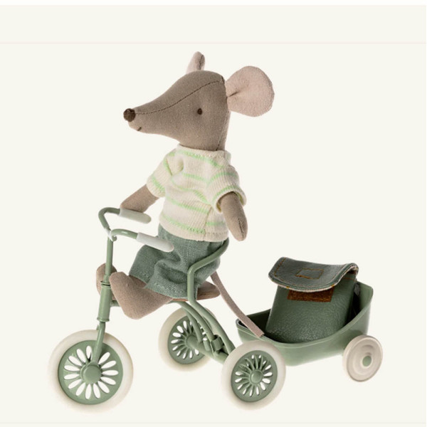 GRAND FRERE SOURIS TRICYCLE avec sac MAILEG