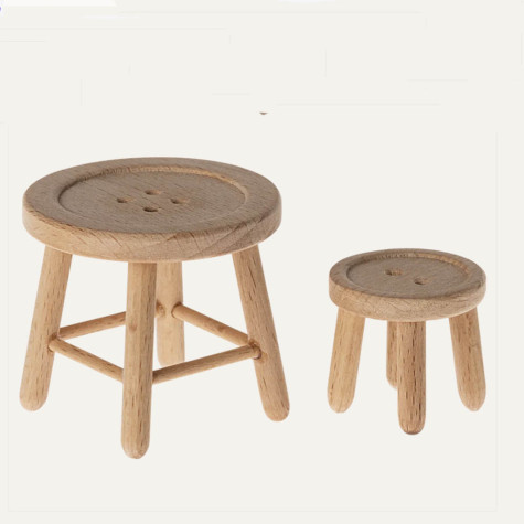 SET TABLE ET TABOURET MINIATURES POUR SOURIS MAILEG