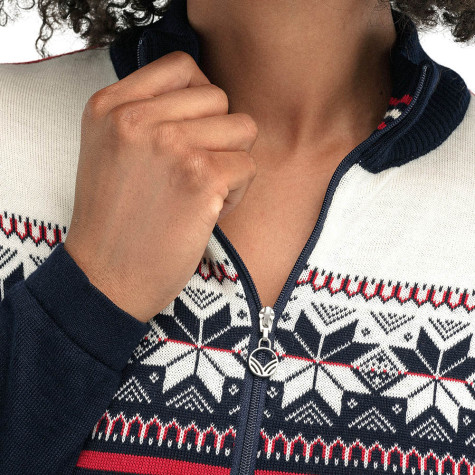 LIBERG CARDIGAN FEMME DALE OF NORWAY - Vestes, cardigans et gilets Dale Of Norway - Photo 4