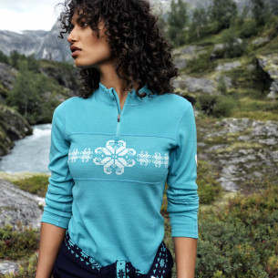 FALKEBERG BASIC HALF ZIP WOMEN DALE OF NORWAY Ultima Thule 2