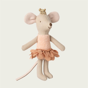 PETITE SOEUR SOURIS PRINCESSE MAILEG (ROSE) DANS SA BOITE D'ALLUMETTE - Jouets Maileg - Photo 1 2