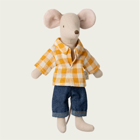 SOURIS PAPA MAILEG DANS SA NOUVELLE TENUE au meilleur prix !