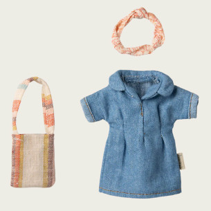SET VETEMENTS MAMAN DENIM POUR SOURIS MAILEG  au meilleur prix