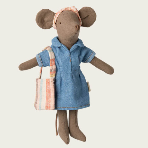 SET VETEMENTS MAMAN DENIM POUR SOURIS MAILEG SET VETEMENTS MAMAN DENIM POUR SOURIS MAILEG