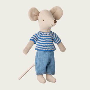 SET VETEMENTS PULL TRICOT PANTALONS POUR GRAND FRERE SOURIS MAILEG 2