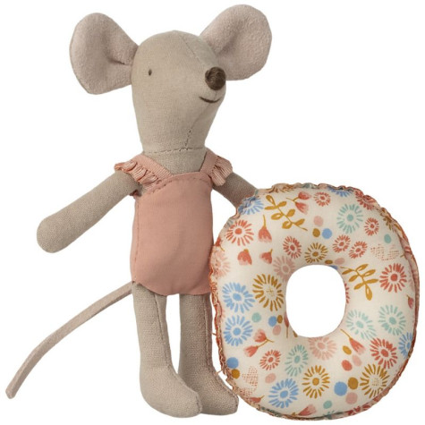 PETITE SOEUR SOURIS AVEC BOUEE MAILEG PETITE SOEUR SOURIS AVEC BOUEE MAILEG