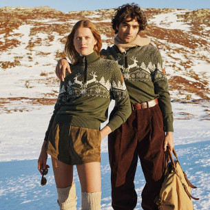 CHRISTMAS FEMININE SWEATER DALE OF NORWAY