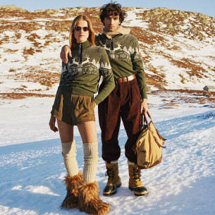 CHRISTMAS FEMININE SWEATER DALE OF NORWAY 2