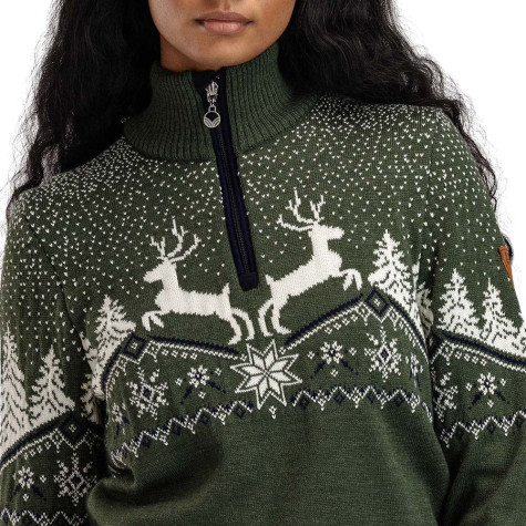 CHRISTMAS FEMININE SWEATER DALE OF NORWAY