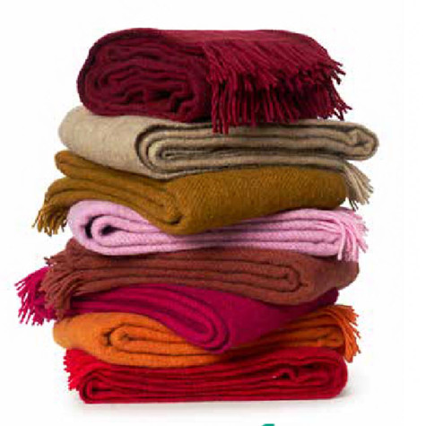 GOTLAND ROUGE PLAID LAINE KLIPPAN YLLEFABRIK