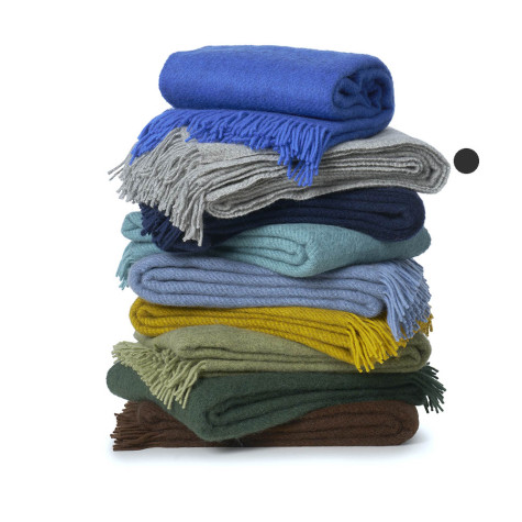 GOTLAND GRIS NATUREL PLAID LAINE KLIPPAN YLLEFABRIK