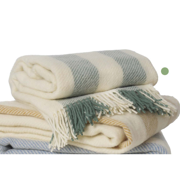 GOTLAND VERTICAL VERT PLAID LAINE KLIPPAN YLLEFABRIK