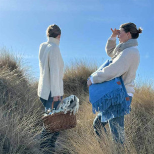 TRUE BLEU PLAID LAINE KLIPPAN YLLEFABRIK