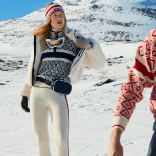 CORTINA J.O. MILANO 2026 WOMEN SWEATER DALE OF NORWAY 2