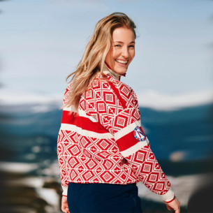 CORTINA J.O. MILANO 2026 WOMEN SWEATER DALE OF NORWAY