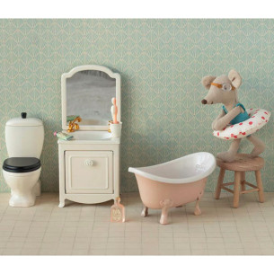 METAL BATHTUB MINIATURE FOR ALL MAILEG MICE 2