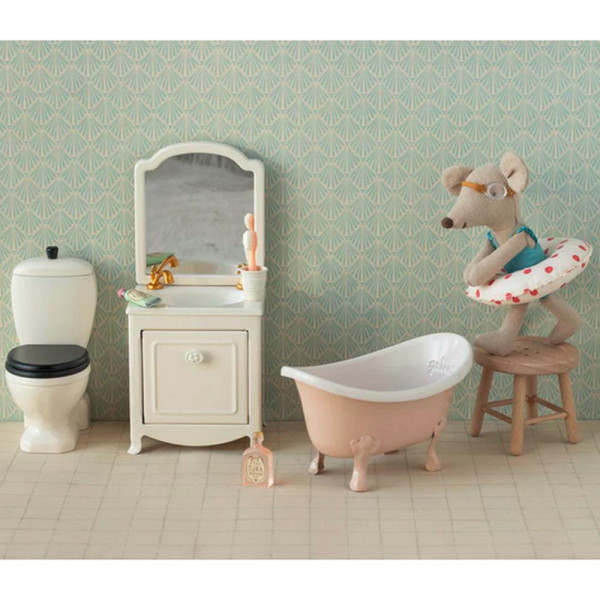 METAL BATHTUB MINIATURE FOR ALL MAILEG MICE