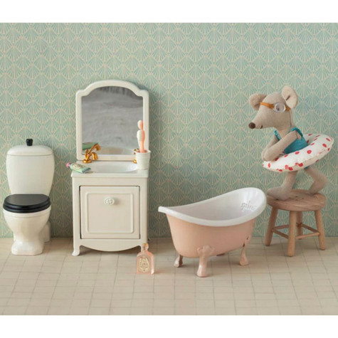 METAL BATHTUB MINIATURE FOR ALL MAILEG MICE