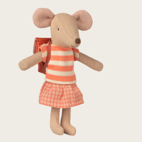 VETEMENTS ET SAC POUR GRANDE SOEUR SOURIS MAILEG