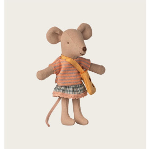 PETITE SOEUR SOURIS AVEC SON SAC MAILEG - Jouets Maileg - Photo 1