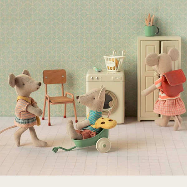LITTLE BROTHER MOUSE WITH BAG MAILEG - Maileg toys & accessories - image 2