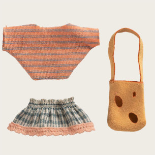 CLOTHES AND BAG FOR LITTLE SISTER MOUSE MAILEG - Maileg toys & accessories - image 1